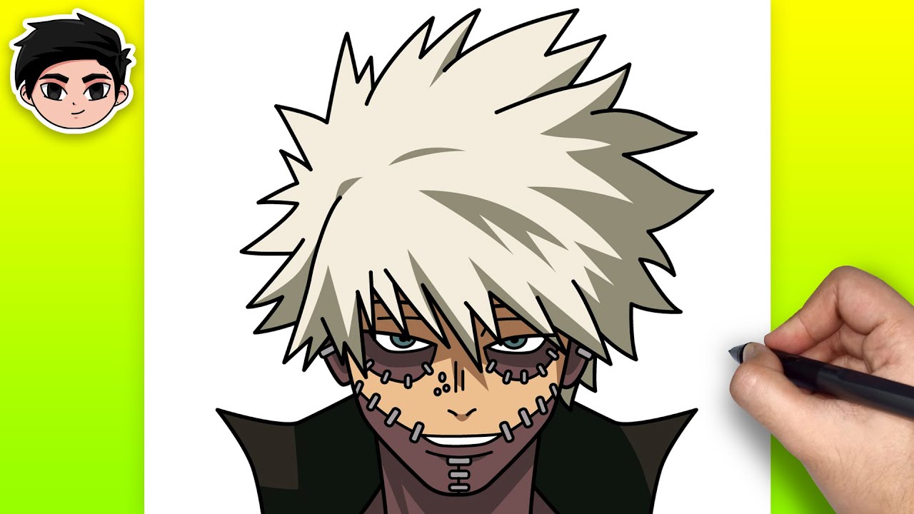 How to Draw DABI from My Hero Academia | Easy Step-by-Step