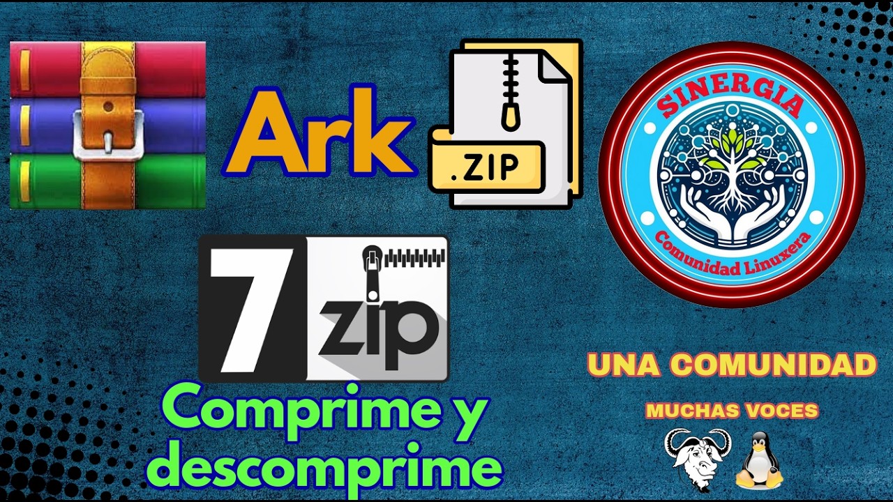 Ark, comprime y descomprime soportando ZIP, RAR, 7Z y más formatos
