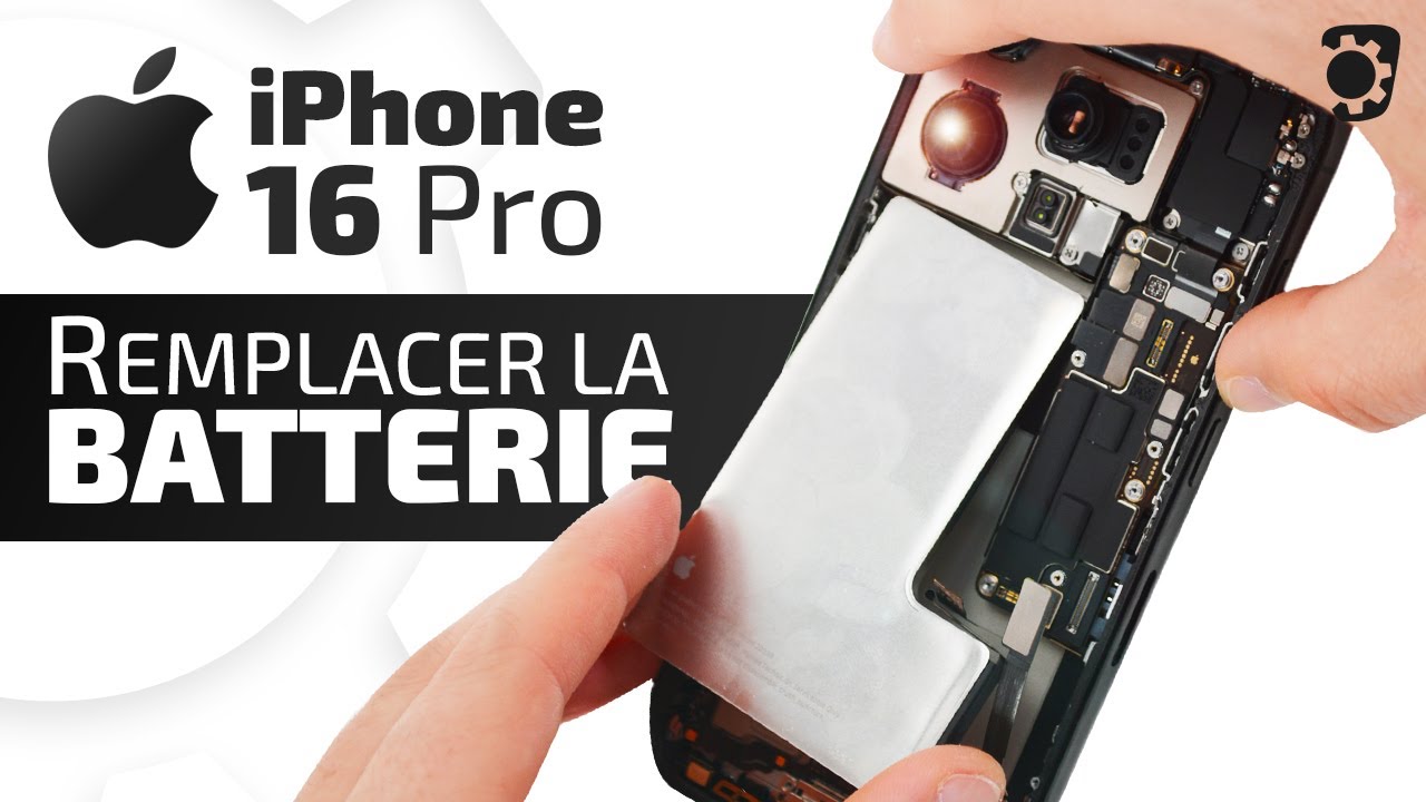 Comment changer la batterie d'un iPhone 16 Pro ? | Brico-phone