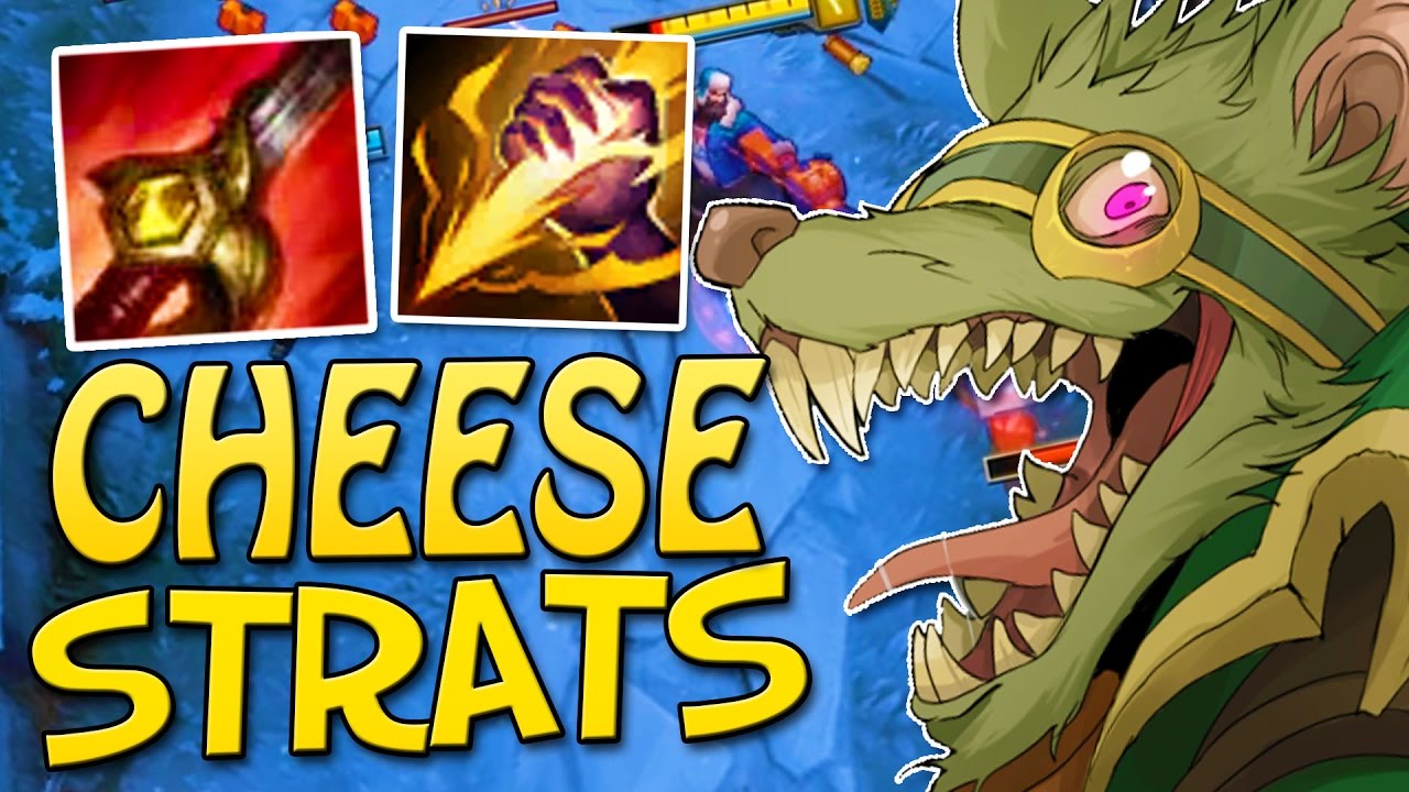OP CHEESE STRATS - Twitch Jungle Gameplay - League of Legends Season 7