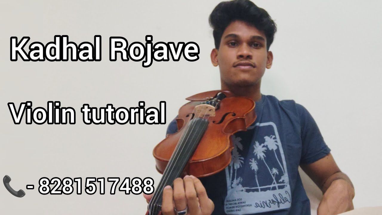 Kadhal Rojave | Violin Tutorial | Roja Movie