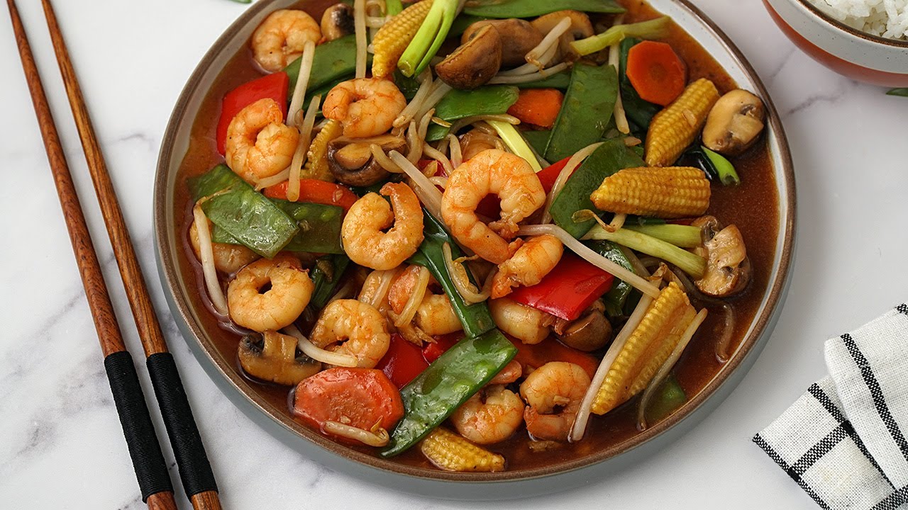 The Best King Prawn Chop Suey Recipe in 15mins