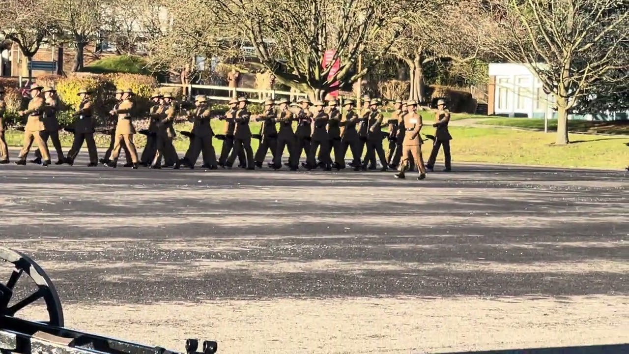 Passing out parade👌