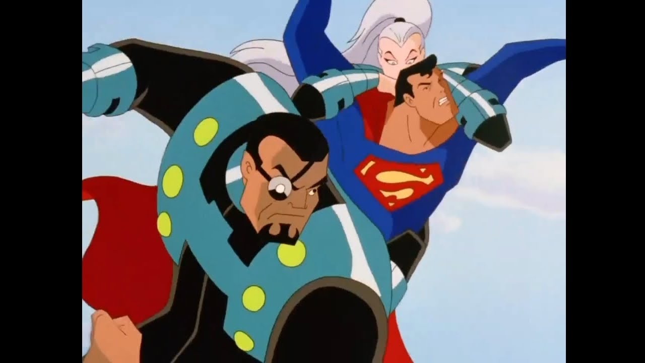 Superman and his team vs. evil kryptonians CMV (All fights)
