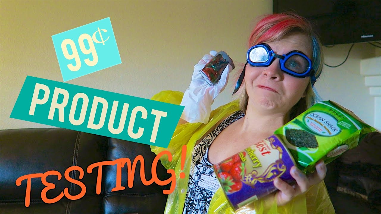 99 CENT STORE PRODUCT TESTING!