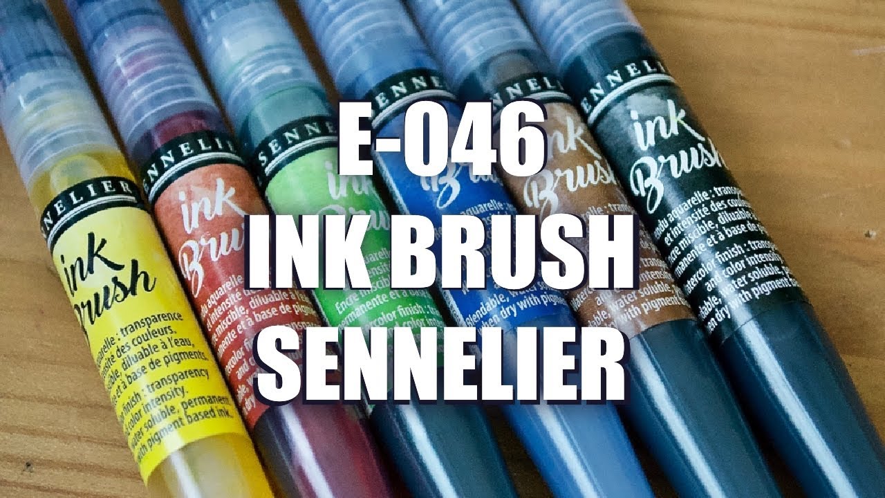 E046 - Ink Brush Sennelier