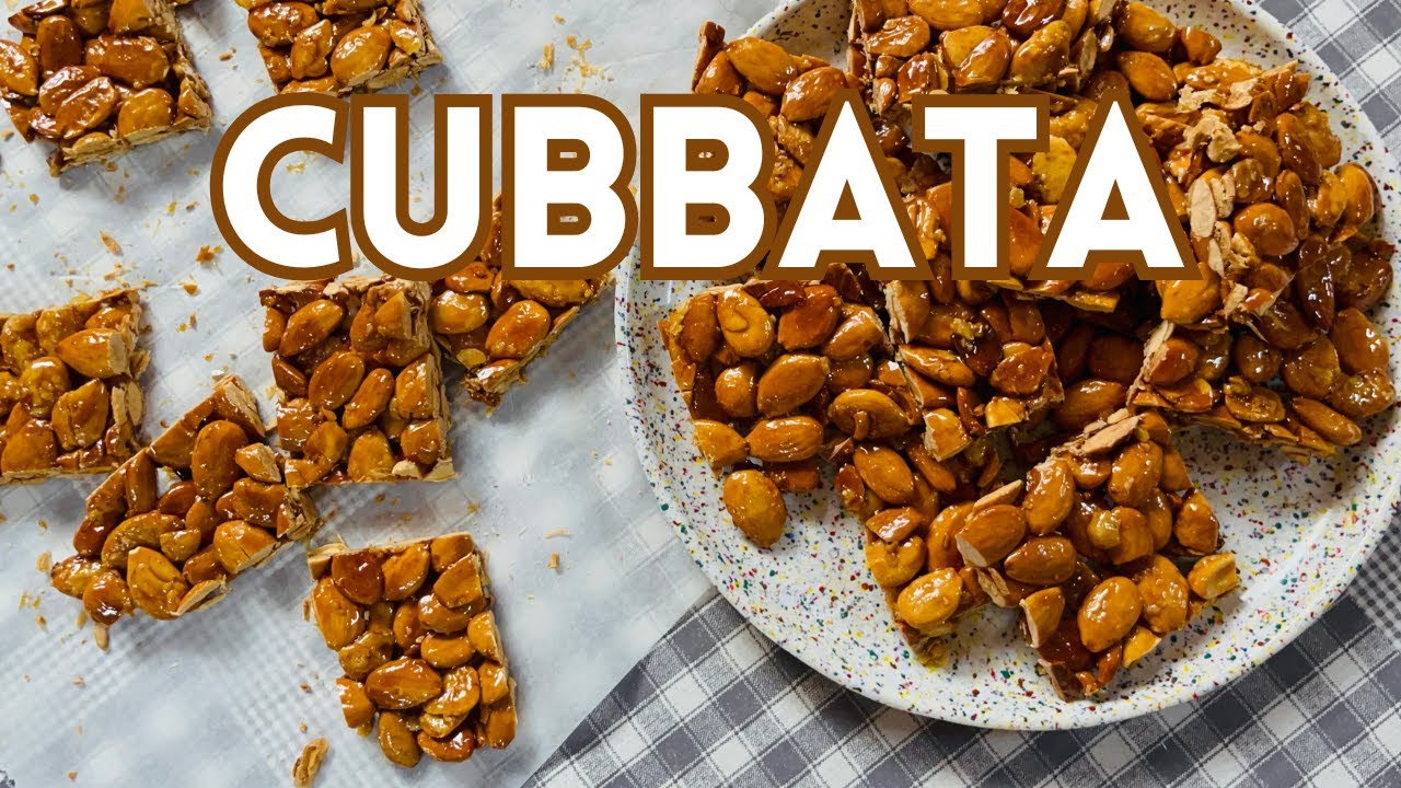 CUBBATA DI MANDORLE SICILIANA - Il dolce tradizionale con solo 2 ingredienti