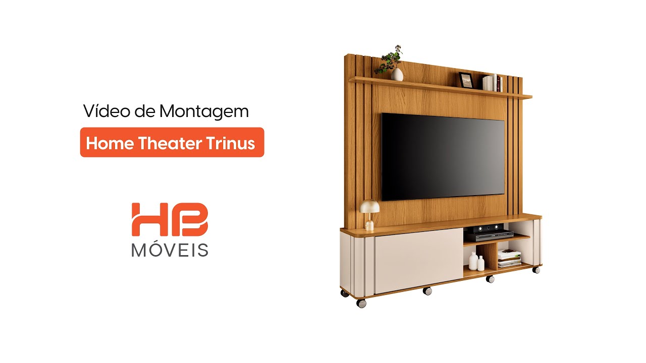 Como Montar - Home Theater Trinus - HB M&oacute;veis