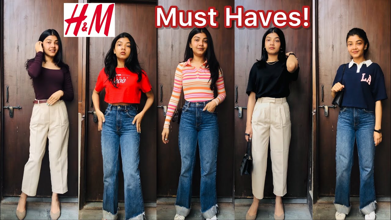 H&M Best Finds! H&M Must Haves! H&M Haul Video😍H&M office/College/casual Wear😍 @Khushi_chauhan