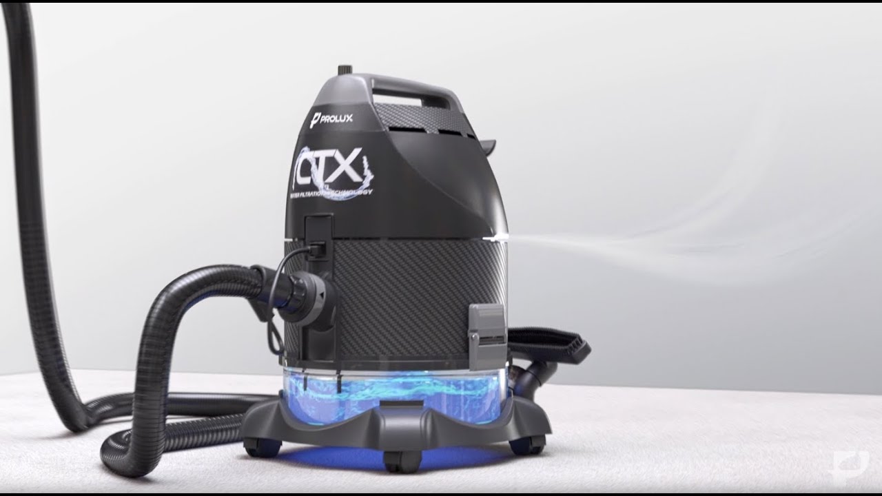 Prolux CTX Water Filtration Bagless Canister Vacuum