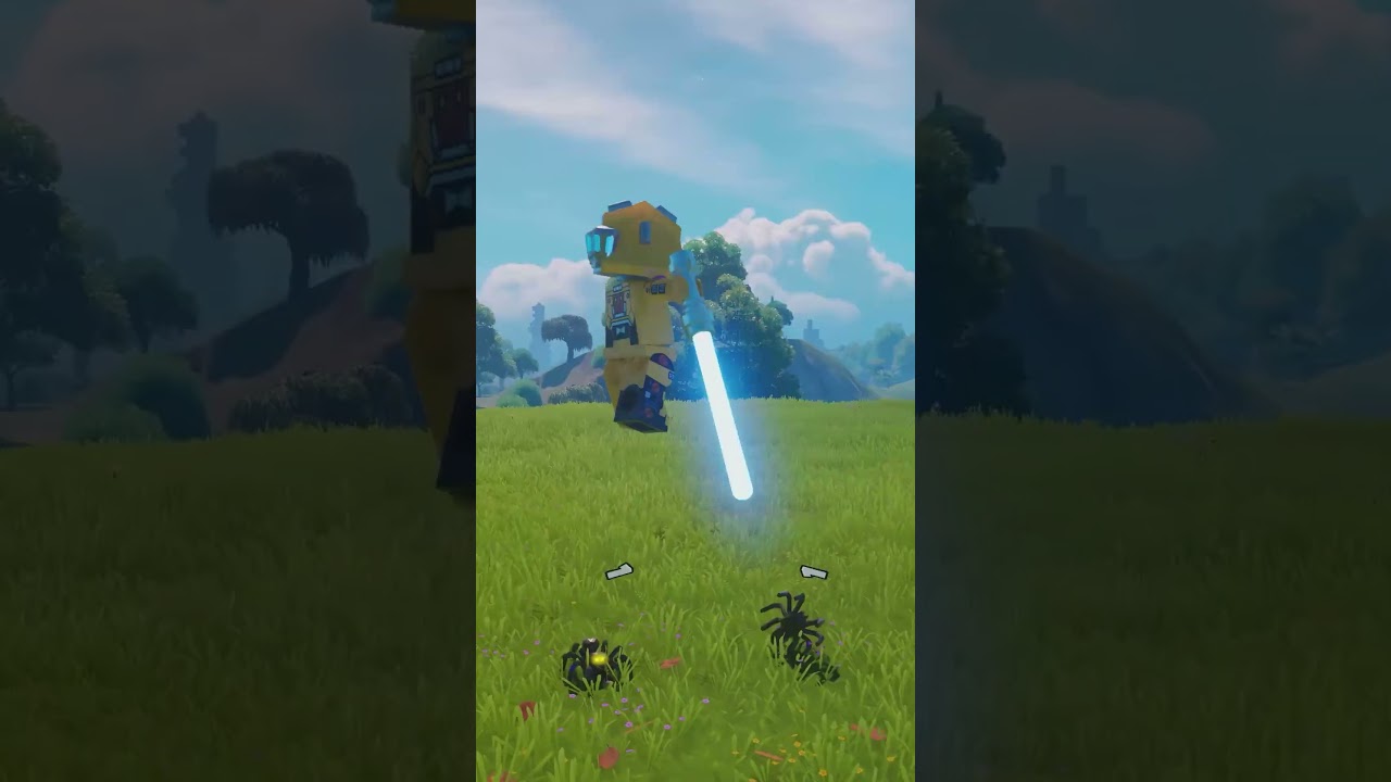 Lightsabers always, for everything. #legofortnite #fortnite #starwars