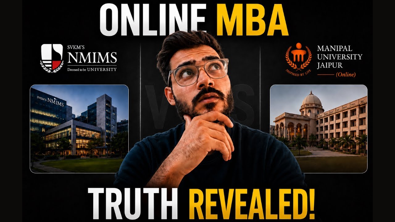 NMIMS vs Online Manipal (MUJ) Online MBA: Which One Should You Choose?