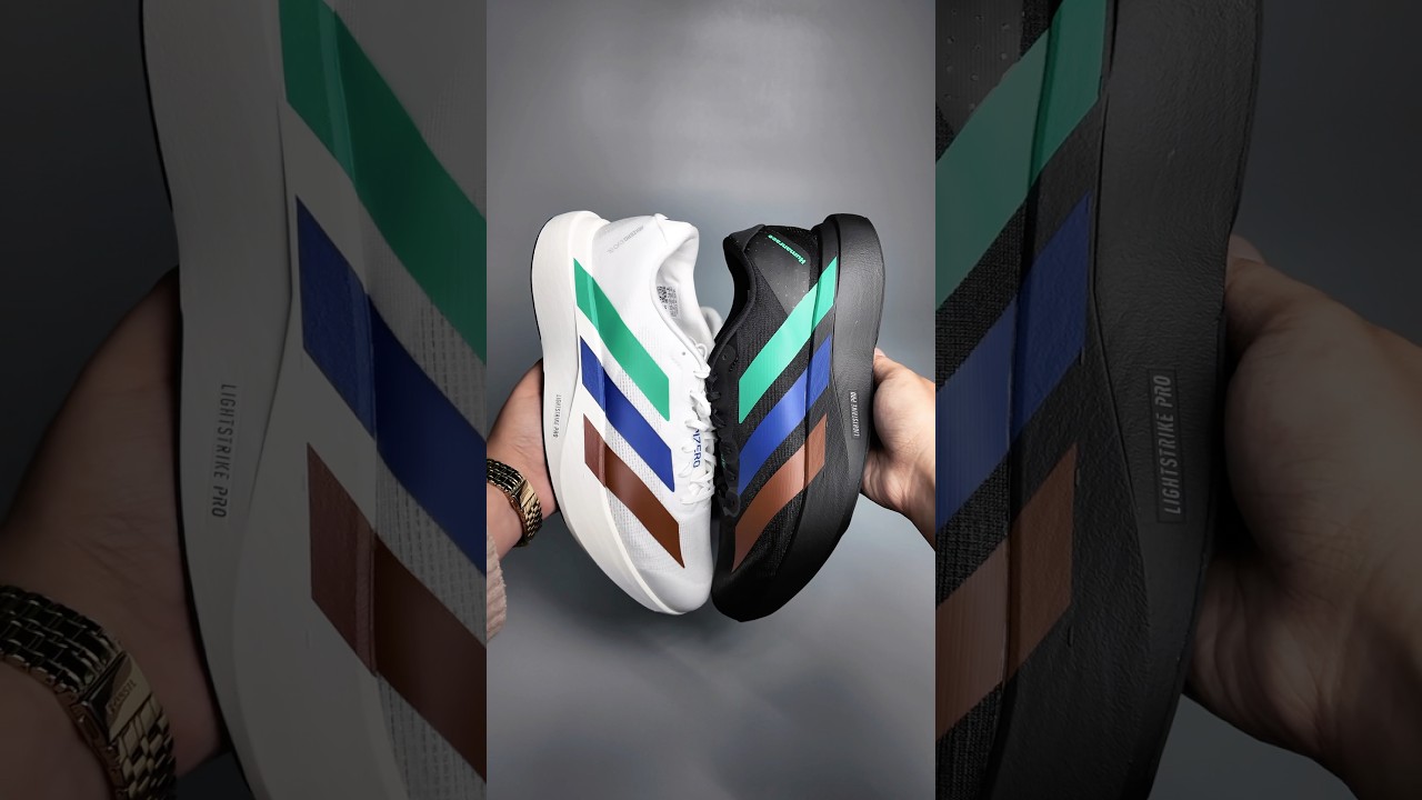 Pharrell links up with adidas again 👟 Adizero Evo SL x Humanrace #shorts #adizero