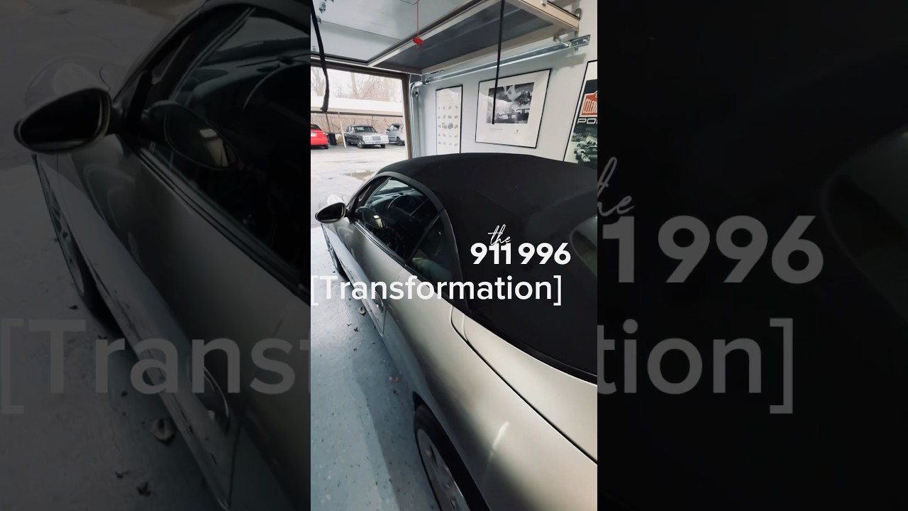 Porsche 911 996 Transformation [] Ragtop to Hardtop