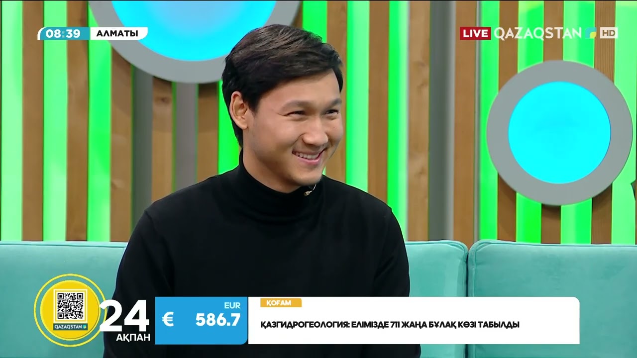«Таңшолпан» студиясында қонақта пианист Бейбарыс Жамбыл