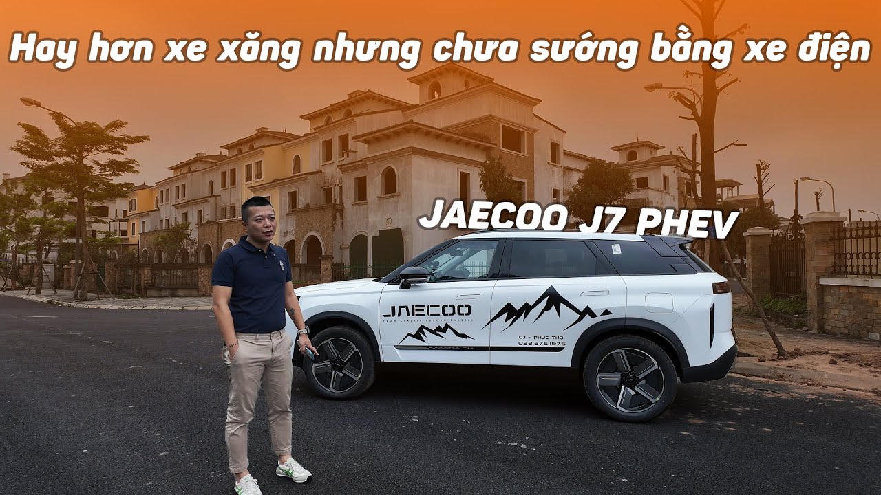 Chạy thử Jaecoo J7 PHEV (SHS) tại Hà Nội