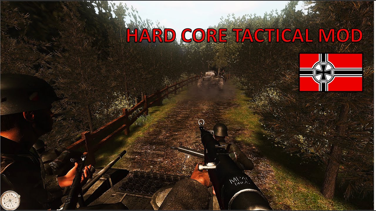 Call of Duty 2 Hard Core Tactical Mod | Battle of Stonne (1940), German invasion of France.
