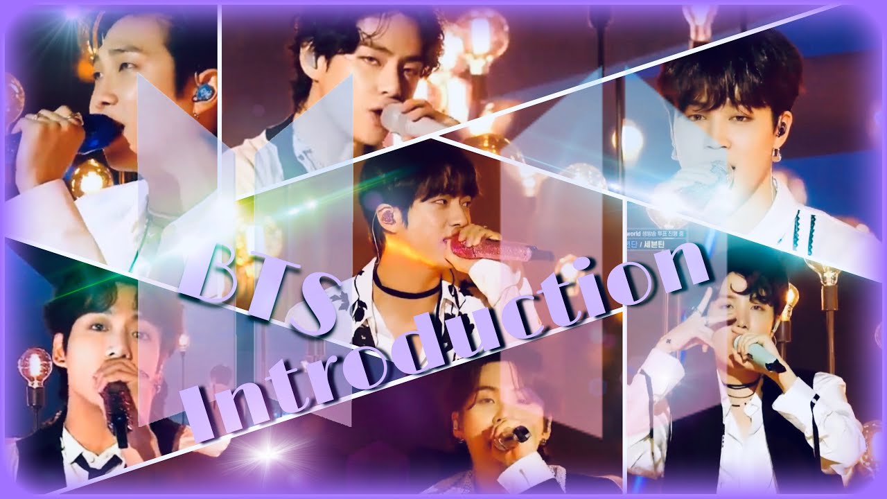 BTS紹介動画💜BTS Introduction video🐹🐱🐿🐨🐤🐻🐰💜✨