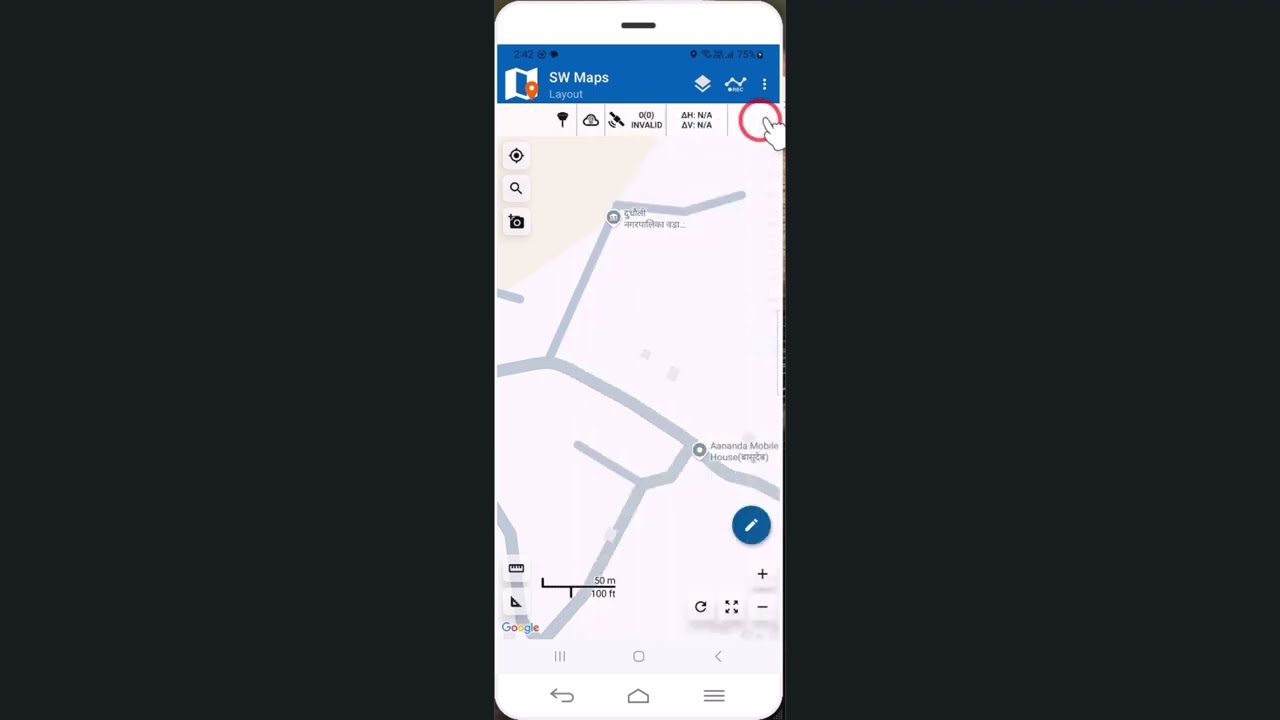 Quick Guide to Layout the points using Sw Maps Application