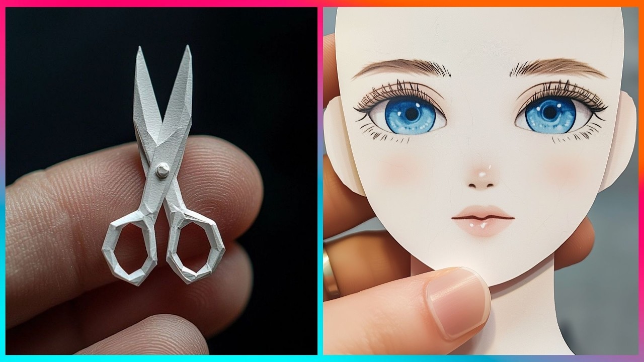 Простые Поделки из Бумаги, Которые Может Сделать Каждый! ▶ 3