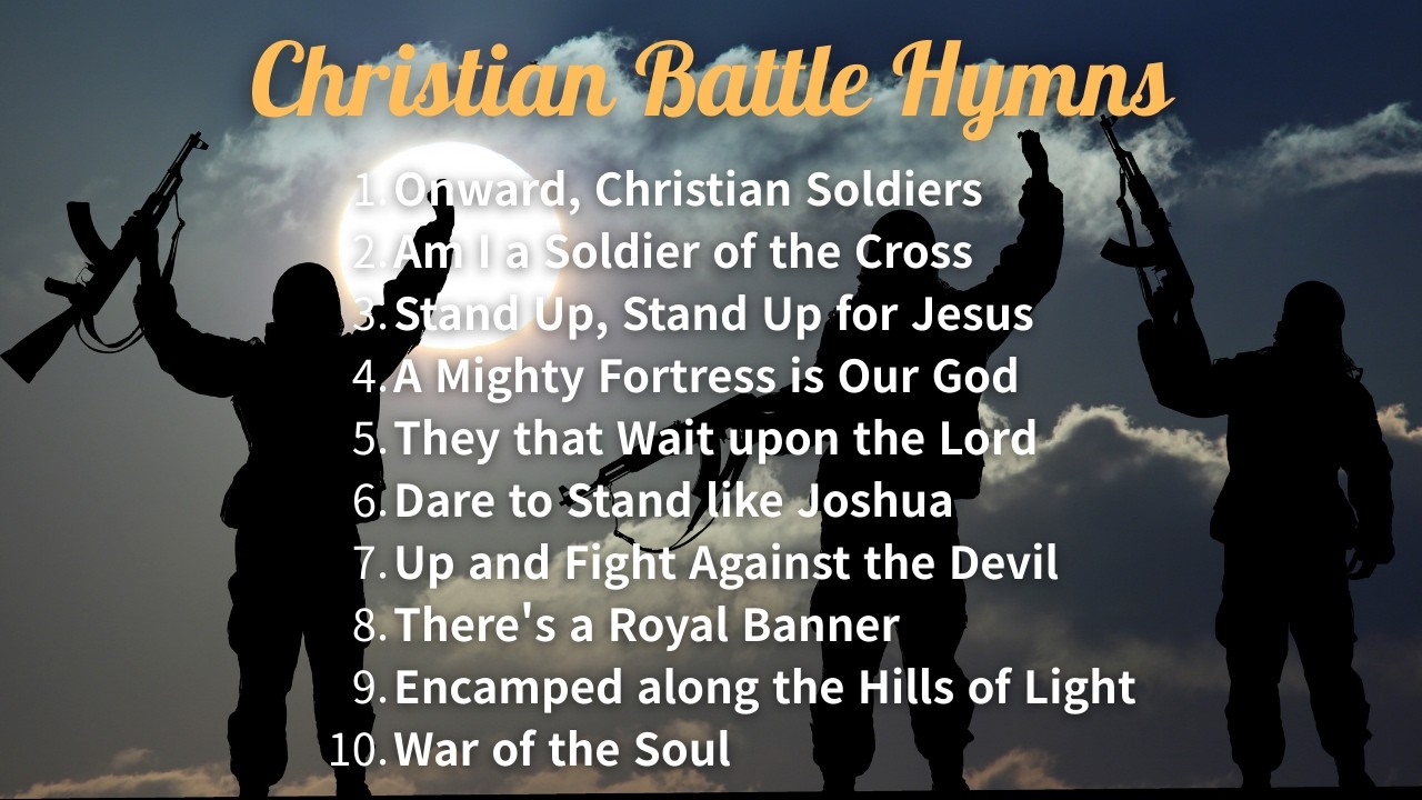 Battle Hymns Collection l 10 Powerful Christian Battle Hymns (1 Hour)