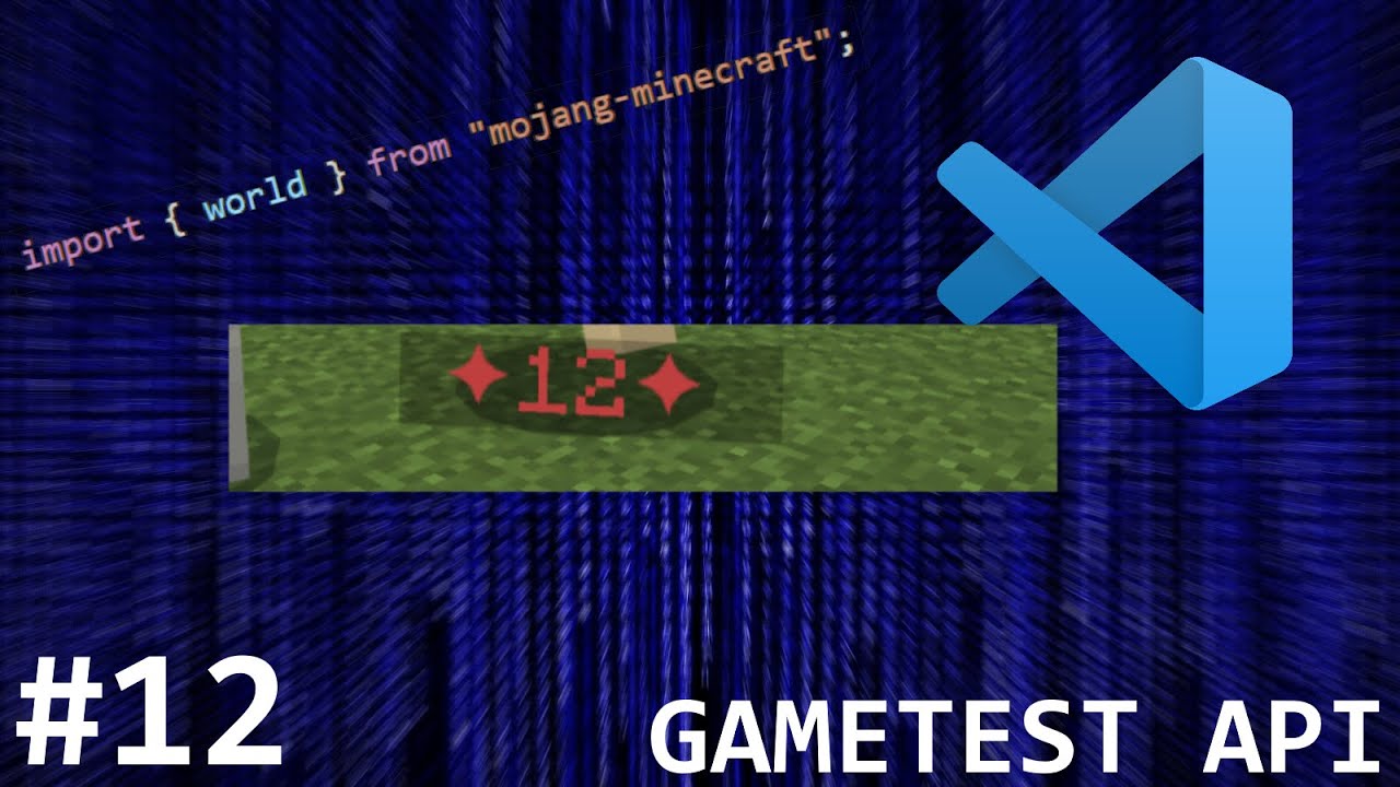 #12 DMAGE INDICATORS! mojang-minecraft GAMETEST FRAMEWORK (ENG)