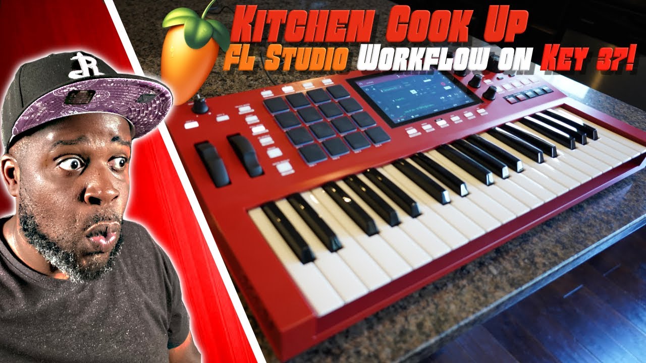 Готовим на кухне: производство в стиле FL Studio на MPC Key 37 😳