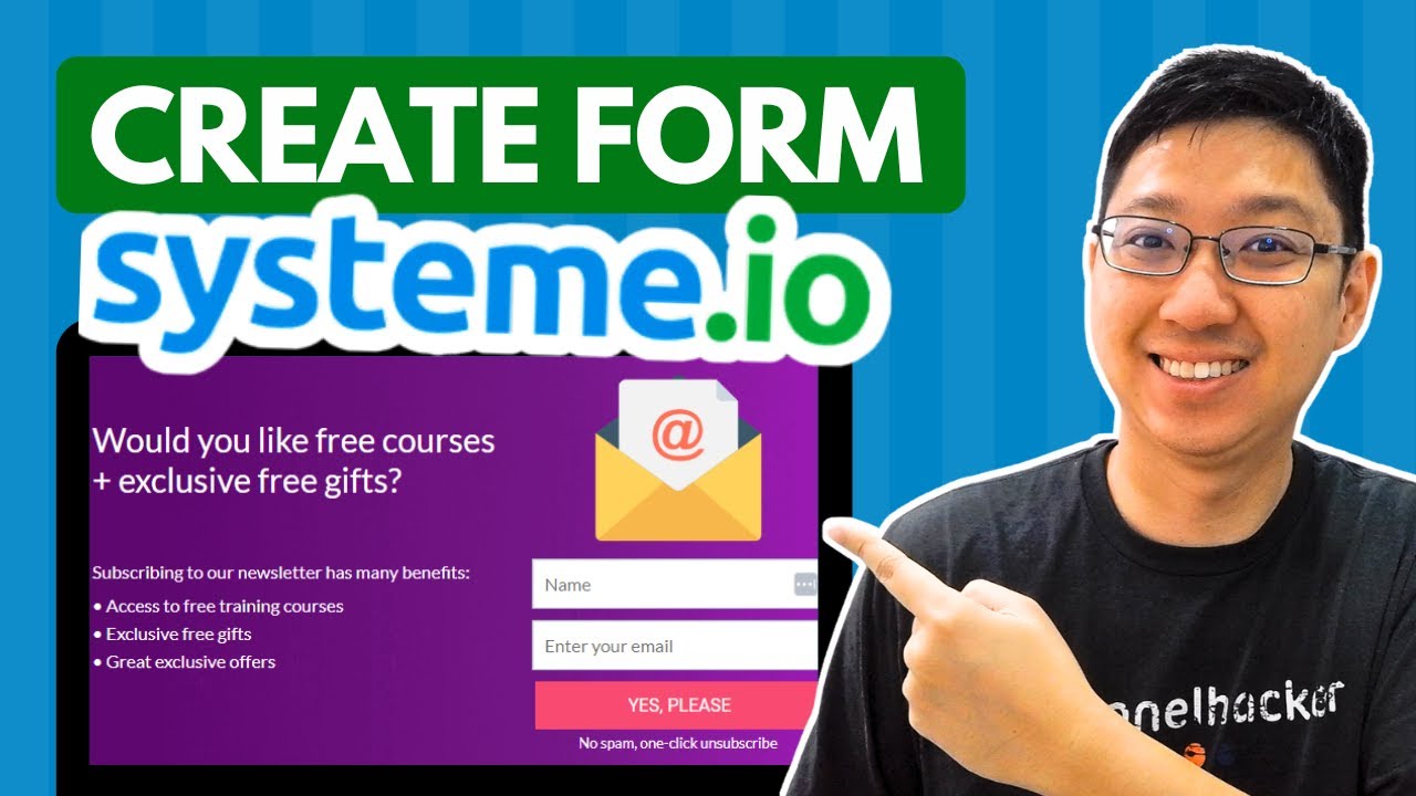 How to Create Inline Form With Systeme.io (STEP-BY-STEP)