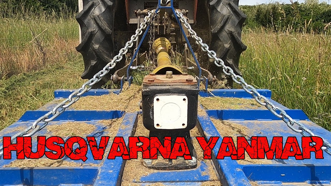 Husqvarna 555 RXT и Yanmar на плантации грецкого ореха 2020