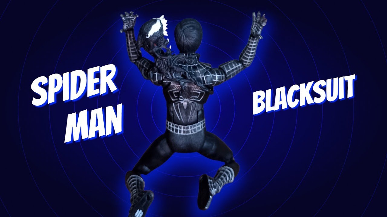 Unboxing Spiderman Blacksuit.
