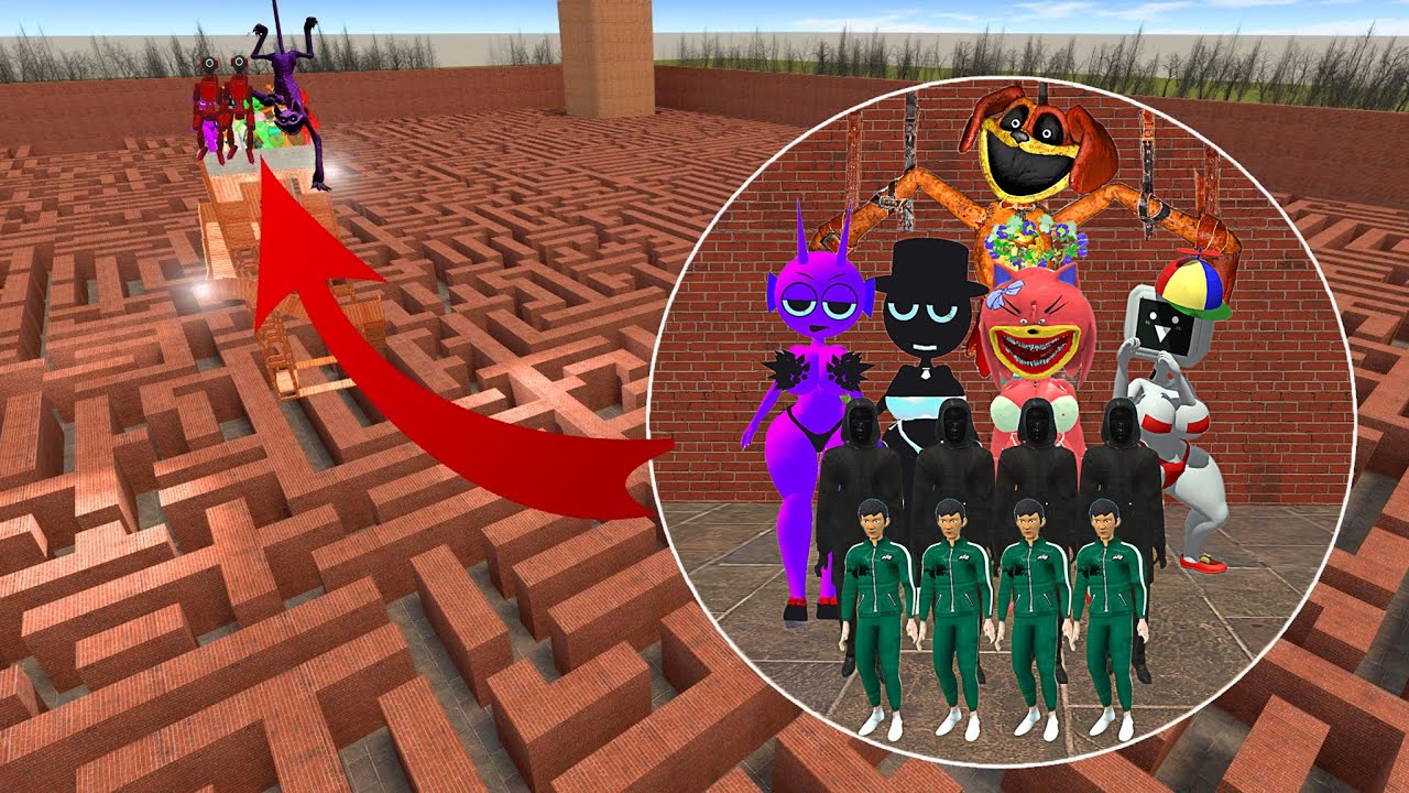 WHAT THEY WANT TO DO WITH MISS DURPLE, MISS SQUID GAME 2, MISS SONIC SPRUNKI PHASES In Garry's Mod