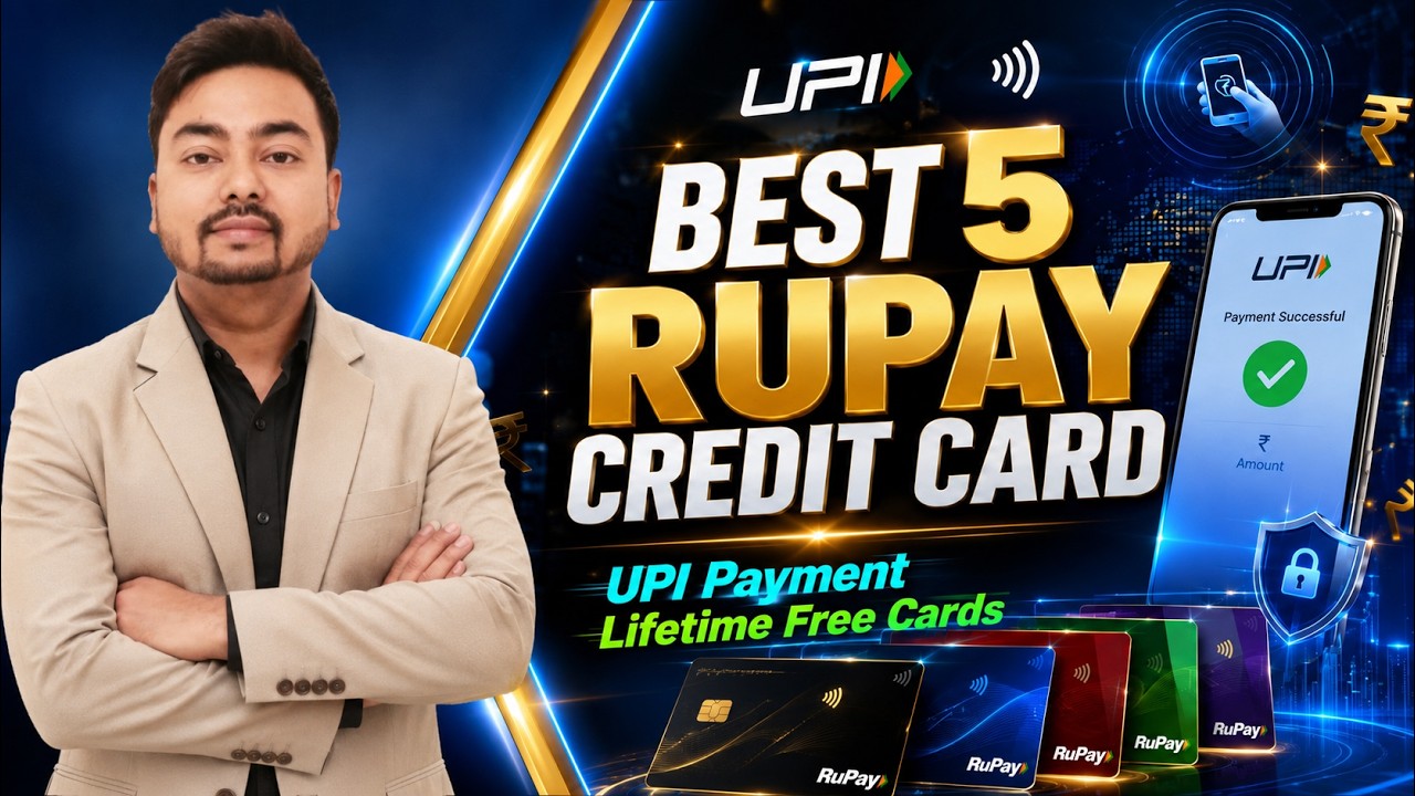 Best RuPay Credit Cards 2026 🇮🇳 | Top 5 UPI Credit Cards | Best Lifetime Free Credit Cards in India
