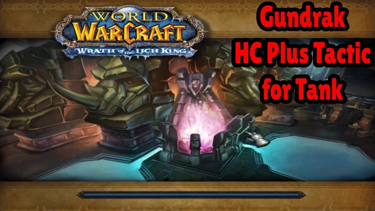 Gundrak HC+ plus Tactic WOTLK - Protection Paladin - GGC