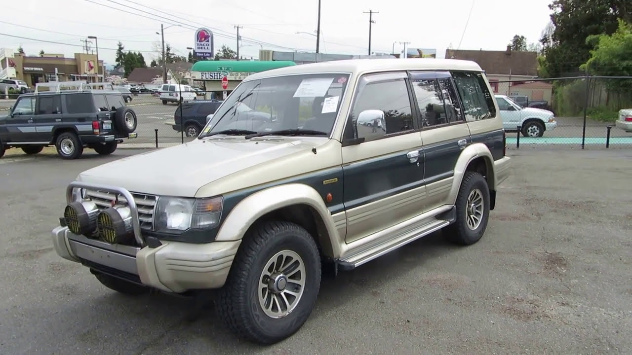 Mitsubishi Pajero -Montero  Exceed, Turbo-Diesel, F5, 4X4 RHD 78000 ml