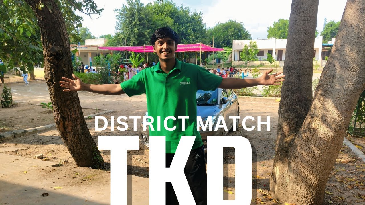 District Taekwondo Match🥋 #vlog #taekwondo #districtmatches