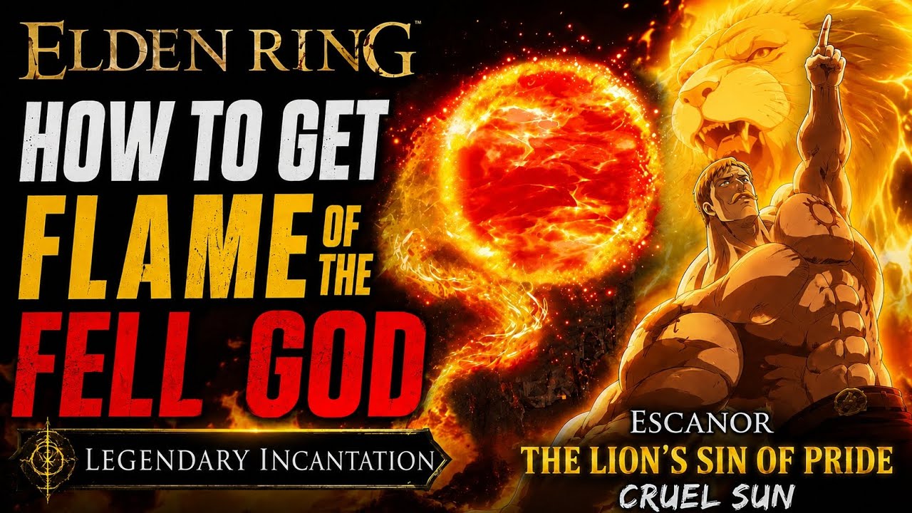 Flame of the Fell God Location Guide 🔥 Elden Ring Legendary Incantation #eldenring 