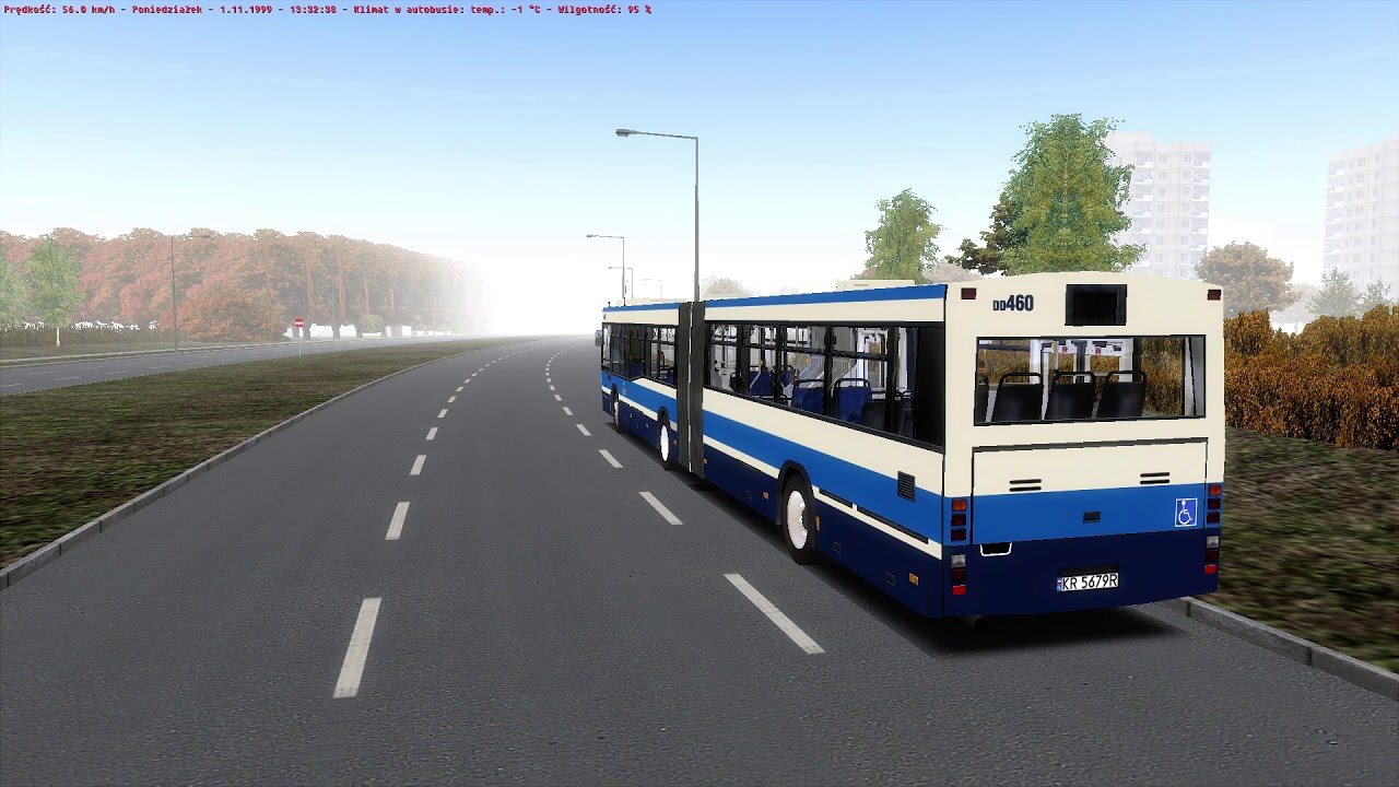 Projekt Kraków '97 - linia 105 - Wszystkich Świętych 1999 - kier. Dworzec Główny - JELCZ M181MB/3