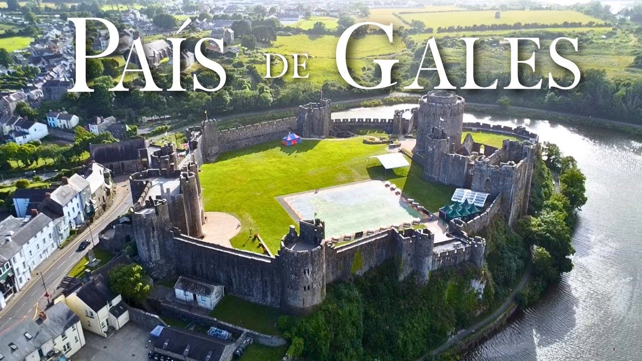Dirigindo Através das Incríveis Vilas Medievais do País de Gales [Documentário Completo]
