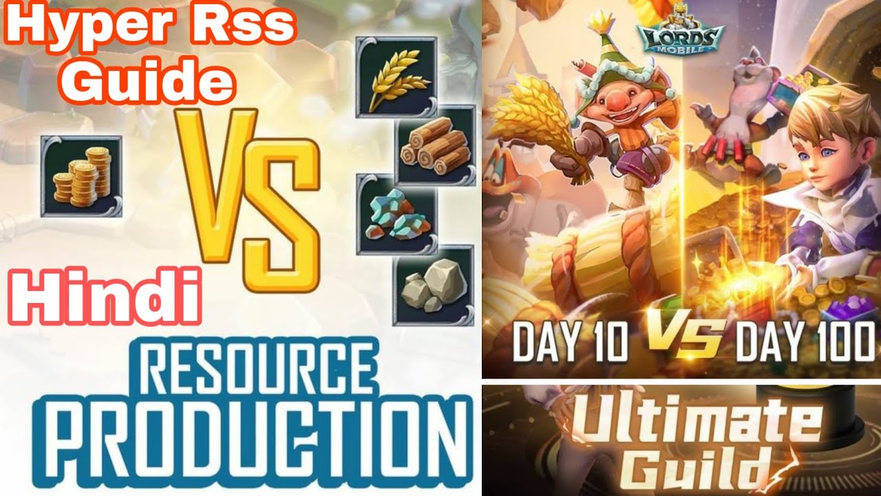 Lords Mobile Hyper Rss Guide | Hyper Farming Lords Mobile | Lords Mobile