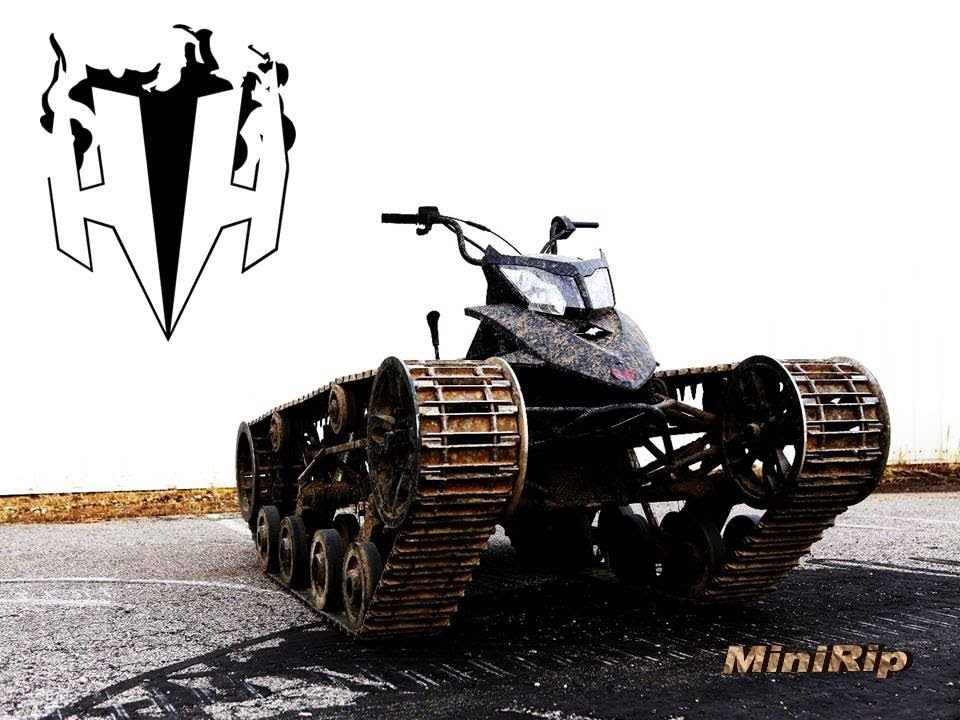 Mini Ripsaw  UNREAL CRAZY VIDEO of the Most Kickass ATV EVER Built! Newest Vid never released