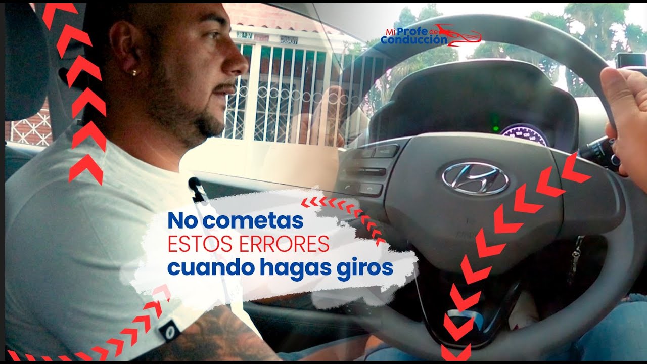 Aprende como sujetar el volante y realizar giros de manera correcta