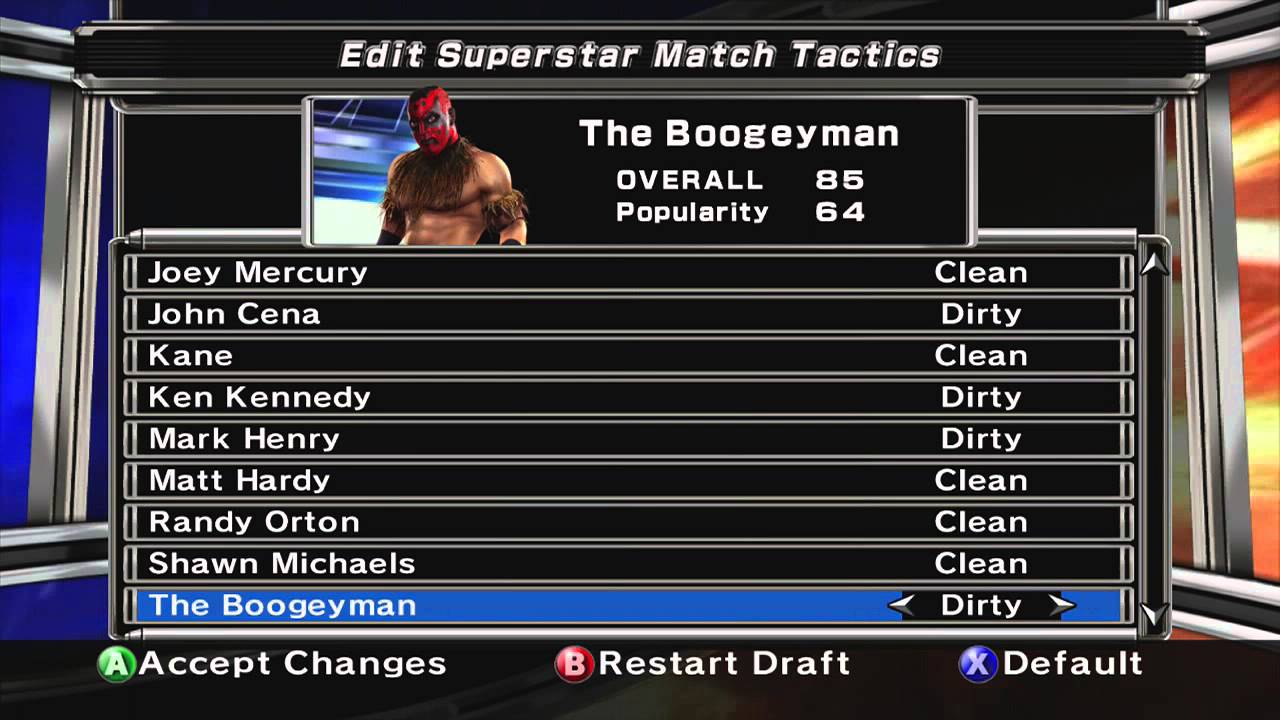 General manager mode #1 starting off