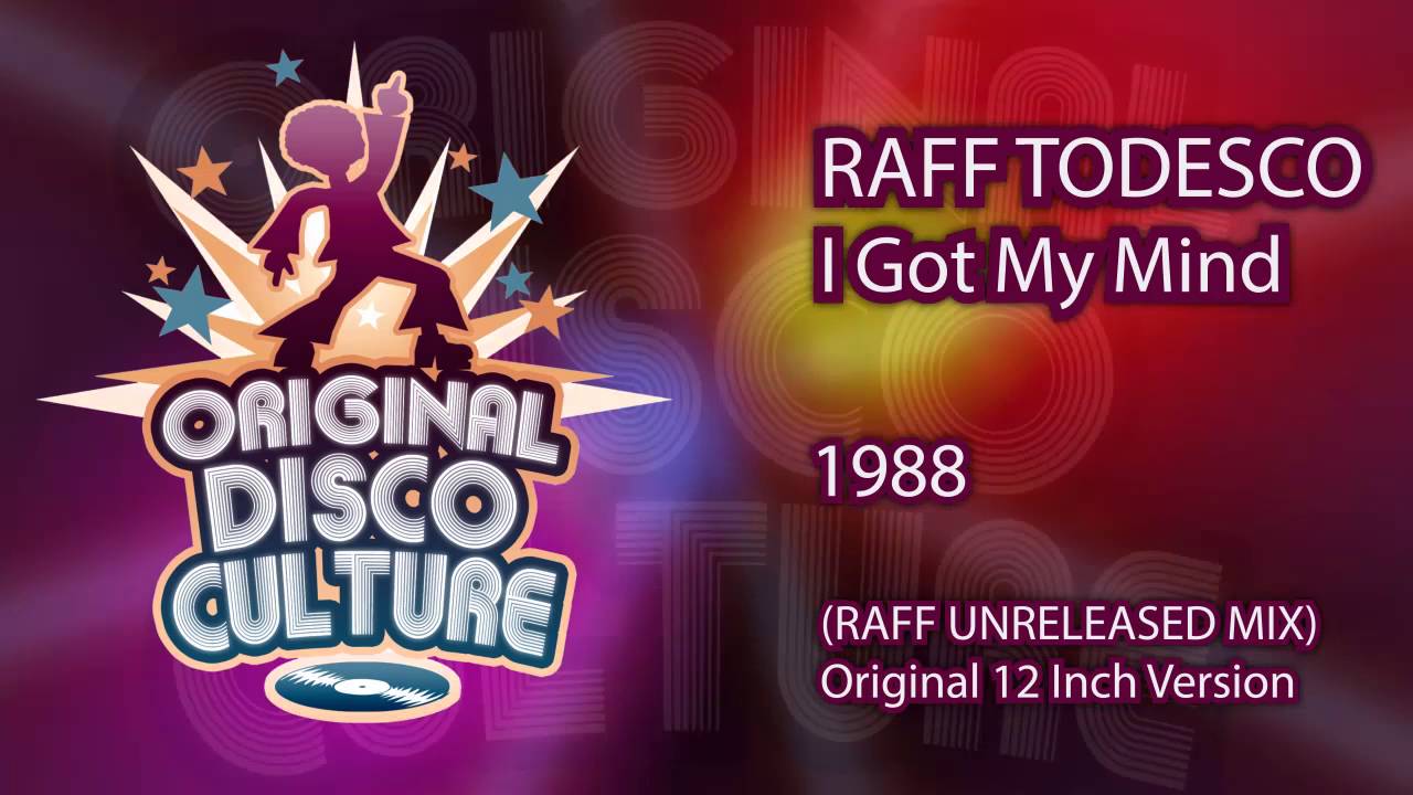 RAFF TODESCO - I Got My Mind (Raff Unreleased Mix) Original 12-inch Version