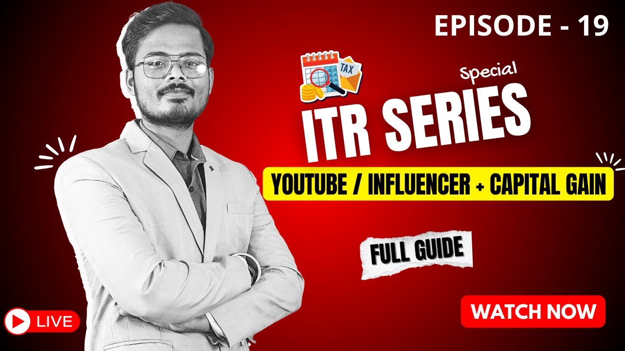 ITR 3 Filing AY 2025-26 | How to File ITR 3 with Salary + Business Income + Capital Gains #itr