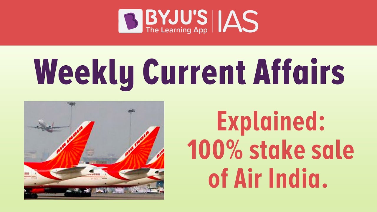 Explained: 100% Stake Sale of Air India
