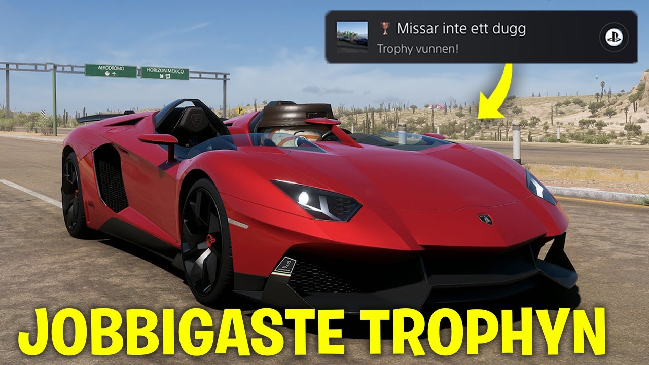 FORZA HORIZON 5 PS5 - JAG SPELADE FORZATHON I EN HEL MÅNAD FÖR ATT FÅ DEN HÄR TROPHYN
