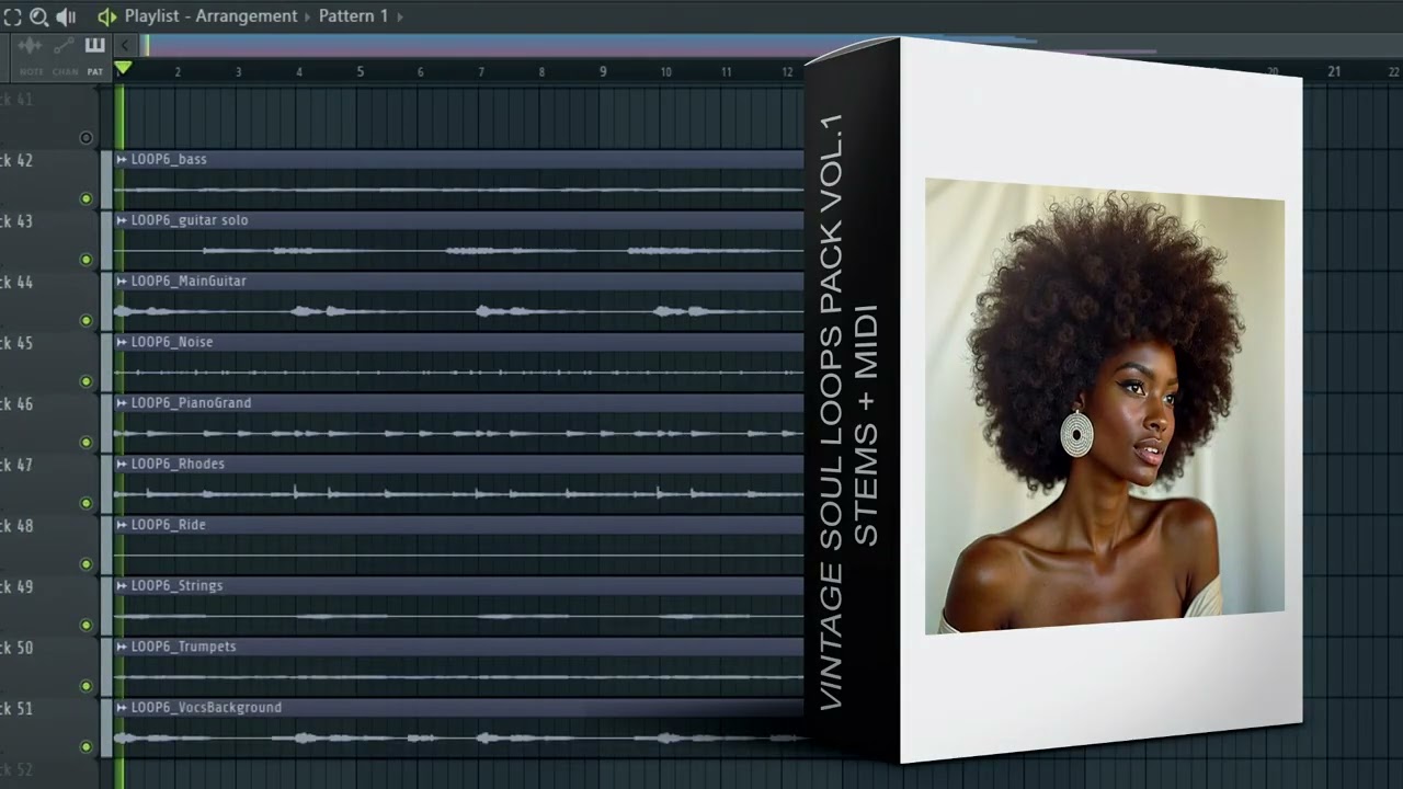 ROYALTY FREE | Soul Vintage R&B Loops Kit / Samples Pack (vol.1)