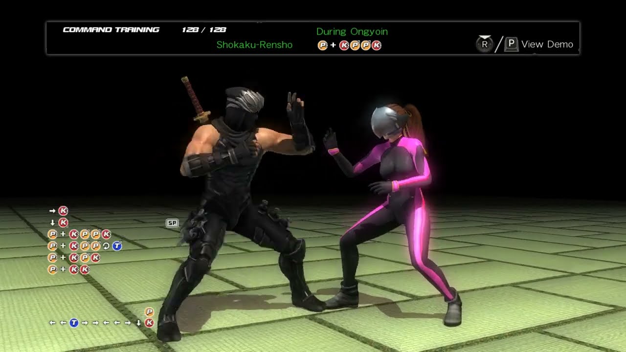 Dead or Alive 5 Last Round - Ryu Hayabusa Move List