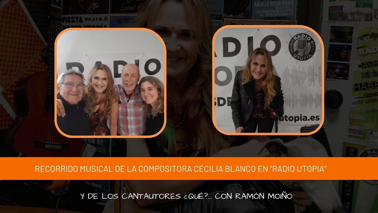Recorrido Musical de Cecilia Blanco en Radio Utopía
