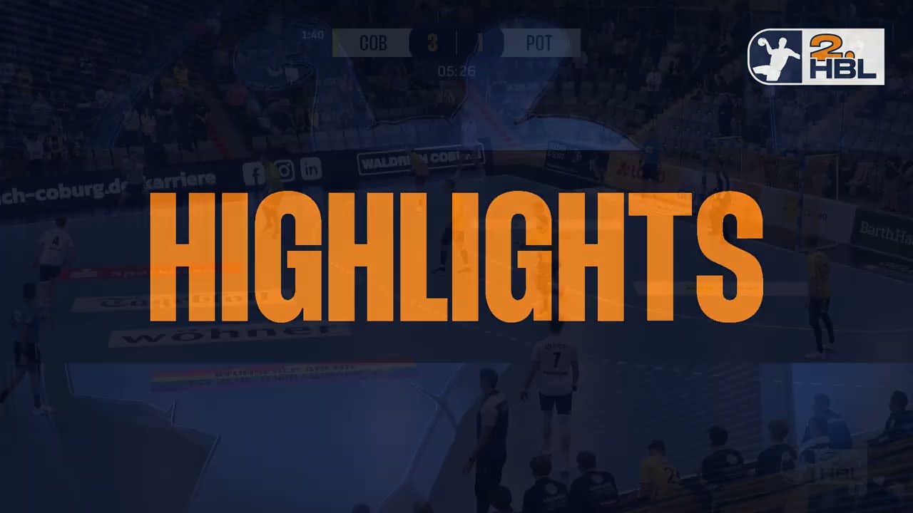 Highlights: 1. VfL Potsdam vs. HSC 2000 Coburg
